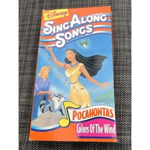 Disney's Sing Along Songs - Pocahontas VHS